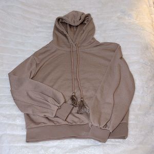 Dusty Rose Sparkly Hoodie